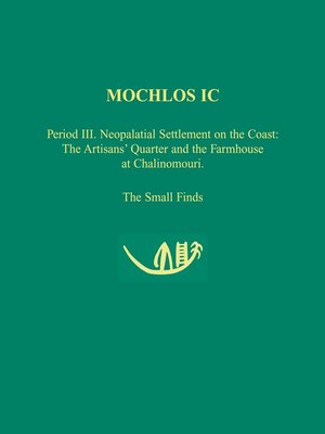 cover image of Mochlos IC